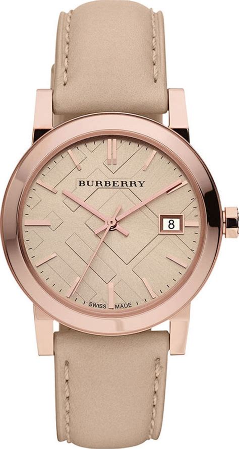 sizing burberry watch|Burberry women's watch leather strap.